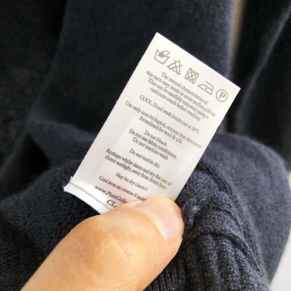 PURE COLLECTION 100% Cashmere Open Cardigan Size Small - Picture 8 of 8